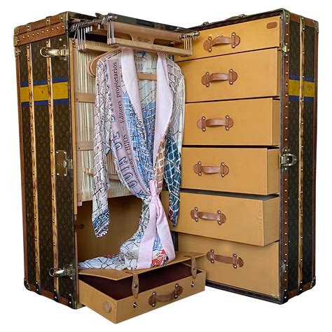 louis vuitton trunk vanity|Louis Vuitton wardrobe trunk.